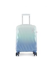 Semi Line Walizka kabinowa T5648-1 Niebieski. Niebieskie walizki męskie Semi-line, bez wzorów, z tworzywa sztucznego. Za 219.99 zł.