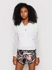 New Balance Bluza techniczna WJ01268 Biały Relaxed Fit. Białe bluzy damskie New Balance, s, bez wzorów, z syntetyku, bez kaptura. Za 399.99 zł.
