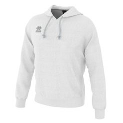 Bluza Errea Warren 3.0 Ad Biały Dorośli. Białe bluzy sportowe męskie ERREA, s, bez wzorów, z bawełny, z kapturem. Za 254.35 zł.
