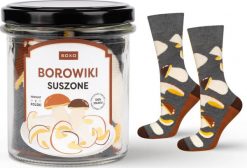 Soxo Skarpetki męskie SOXO borowiki suszone w słoiku 4045. Bokserki męskie Soxo, bez wzorów. Za 45.99 zł.