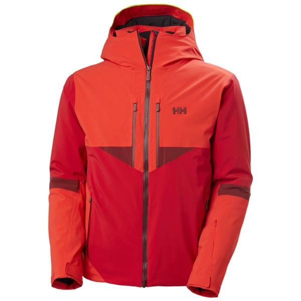 Kurtka narciarska Helly Hansen Kvitfjell. Czerwone kurtki męskie Helly Hansen, l, bez wzorów, z dzianiny, bez kaptura, narciarskie, primaloft. Za 2,145.50 zł.