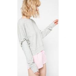 Only - Bluza. Szare bluzy damskie Only, bez wzorów, z bawełny. W wyprzedaży za 29.90 zł.