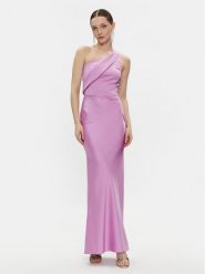 Rinascimento Sukienka wieczorowa CFC0117429003 Fioletowy Regular Fit. Fioletowe sukienki damskie Rinascimento, m, bez wzorów, z syntetyku, wizytowe, bez kołnierzyka, bez ramiączek. Za 809.99 zł.