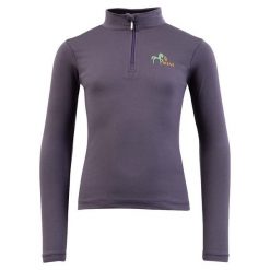 Kurtka do jazdy konnej dla dziewczynki BR Equitation. Fioletowe kurtki i płaszcze dla dziewczynek BR, bez wzorów, z lycry, długie, bez kaptura. Za 219.00 zł.