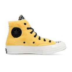 Buty do chodzenia damskie Converse Chuck 70. Żółte obuwie sportowe damskie Converse, bez wzorów, trekkingowe. Za 312.00 zł.