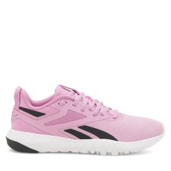 Buty na siłownię Reebok. Czerwone obuwie sportowe damskie Reebok, bez wzorów, na fitness i siłownię. Za 269.99 zł.