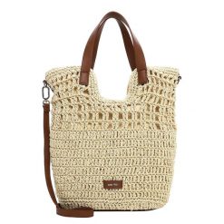 SURI FREY Torebka Shopper SFY Marley Torby na zakupy 1 ct Nude Damski. Torby na ramię damskie Suri Frey, z aplikacjami, z materiału, zdobione, bez dodatków. Za 275.99 zł.