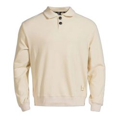 Koszulka polo z długim rękawem Joma Mimetic. Brązowe bluzki z długim rękawem męskie Joma, m, bez wzorów, z bawełny, eleganckie, bez kołnierzyka. Za 158.00 zł.