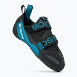 Buty wspinaczkowe SCARPA Boostic. Czarne buty sportowe męskie Scarpa, bez zapięcia, wspinaczkowe. Za 689.99 zł.