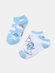 Skarpetki stopki 2 pack Hercules - wielobarwny. Skarpety damskie Sinsay, bez wzorów. W wyprzedaży za 5.99 zł.