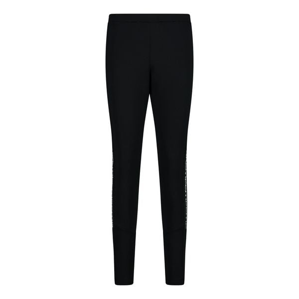 Damskie legginsy CMP. Czarne legginsy damskie CMP, s, bez wzorów, z materiału, na fitness i siłownię. Za 188.00 zł.