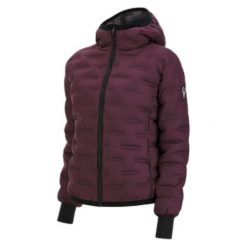 Damska kurtka z kapturem Macron Athleisure FCC Cortina. Fioletowe kurtki damskie Macron, m, bez wzorów, z materiału, z kapturem, na fitness i siłownię. Za 567.50 zł.