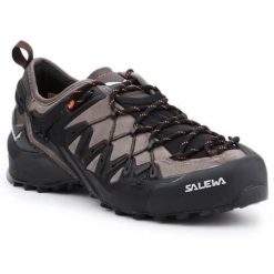 Buty trekkingowe męskie Salewa MS Wildfire Edge. Brązowe trekkingi męskie Salewa, trekkingowe. Za 886.00 zł.
