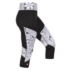 Legging kobieta Ocun Rhea 3/4. Czarne spodnie materiałowe damskie Ocun, s, bez wzorów. Za 119.99 zł.