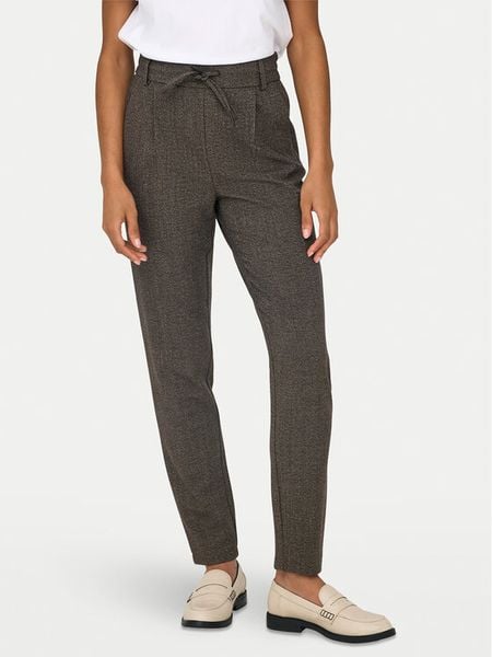 ONLY Spodnie materiałowe Poptrash 15330800 Szary Regular Fit. Szare spodnie materiałowe damskie Only, l, bez wzorów, z materiału. Za 159.99 zł.