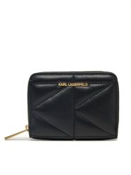 KARL LAGERFELD Portfel A1W32064 Czarny. Czarne portfele damskie KARL LAGERFELD, bez wzorów, ze skóry. Za 449.99 zł.
