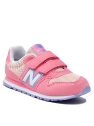 New Balance Sneakersy PV500SS1 Różowy. Czerwone buty sportowe dziewczęce New Balance, bez wzorów, z materiału, bez zapięcia. Za 169.99 zł.