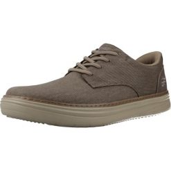 Buty SKECHERS HYLAND JUSTINO Brązowy. Brązowe trekkingi męskie Skechers, trekkingowe. Za 364.99 zł.