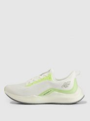 4F Buty treningowe STEP CONTROL 1.0 damskie - białe 41. Białe obuwie sportowe damskie 4f, bez wzorów, na fitness i siłownię. Za 229.99 zł.
