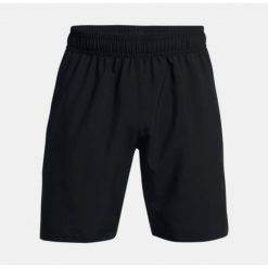 Szorty Under Armour Tech™ Woven Wordmark. Czarne krótkie spodenki sportowe męskie Under Armour, m, bez wzorów, z materiału. Za 224.99 zł.