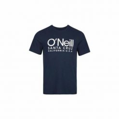 Koszulka z krótkim rękawem Męska O'Neill Cali Original Ciemnoniebieski. Niebieskie koszulki sportowe męskie O'Neill, m, bez wzorów, z bawełny, bez kołnierzyka, bez ramiączek. Za 114.40 zł.
