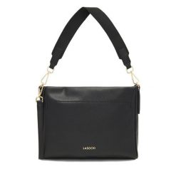 Torebka Lasocki. Czarne torebki do ręki damskie Lasocki, bez wzorów, klasyczne, bez dodatków. Za 149.99 zł.