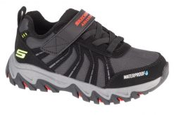 Buty sportowe Sneakersy chłopięce, Rugged Ranger - Hydro Explorer. Czarne trampki i tenisówki chłopięce Skechers, bez wzorów, z materiału, sportowe, przed kostkę, bez zapięcia. Za 229.99 zł.