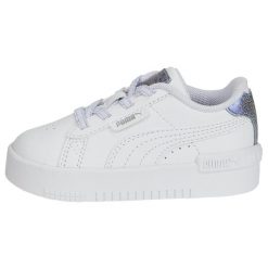 Buty do chodzenia damskie Puma 01 Jada. Białe obuwie sportowe damskie Puma, bez wzorów, z materiału, do biegania. Za 234.65 zł.