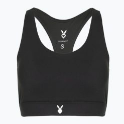 Biustonosz treningowy Cardio Bunny HCB-425 black. Czarne obuwie sportowe damskie Cardio Bunny, bez wzorów, na fitness i siłownię. Za 52.99 zł.