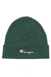 Czapka dla dorosłych Champion Beanie. Zielone czapki i kapelusze męskie Champion, bez wzorów, z materiału. Za 63.49 zł.
