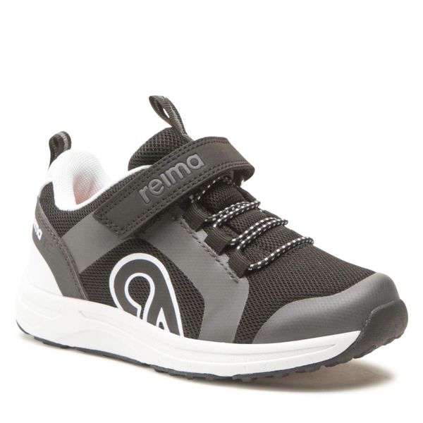 Sneakersy Reima. Czarne półbuty chłopięce Reima, bez wzorów, bez zapięcia. Za 232.99 zł.