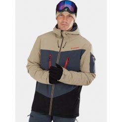 Kurtka Narciarska Męska Fundango Privet Allmtn. Brązowe kurtki snowboardowe męskie Fundango, m, bez wzorów, bez kaptura, narciarskie. Za 759.90 zł.