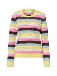 Nümph sweter z grubej dzianiny - NUMolina Kobiety Bawełna (100%) wielokolorowy, M. Swetry damskie Nümph, na lato, m, bez wzorów, z bawełny, bez kołnierzyka, bez ramiączek, bez kaptura. Za 229.95 zł.