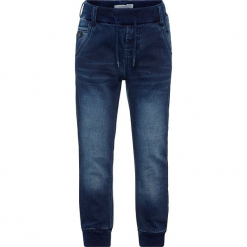 Dżinsy "Bob" - Baggy fit - w kolorze błękitnym. Niebieskie jeansy dla chłopców Name it Kids. W wyprzedaży za 72.95 zł.