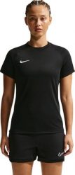 Koszulka damska Nike Dri-Fit Park VIII czarna HV8178 010 L. Czarne t-shirty damskie Nike, l, bez wzorów, bez kołnierzyka. Za 63.71 zł.