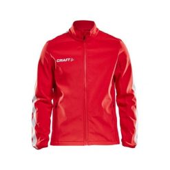 Kurtka Craft pro control softshell. Czerwone kurtki męskie Craft, xl, bez wzorów, z elastanu, z kapturem. Za 340.25 zł.