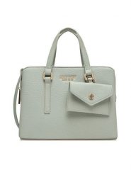 Nine West Torebka CEO-Nira-KY251 Niebieski. Niebieskie torebki do ręki damskie Nine West, bez wzorów, z materiału, bez dodatków. Za 249.99 zł.