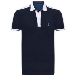 Sir Raymond Tailor Koszulka Polo Męska Starter L Ciemny Niebieski. Niebieskie koszulki polo męskie Sir Raymond Tailor, l, bez wzorów, bez ramiączek. Za 109.00 zł.