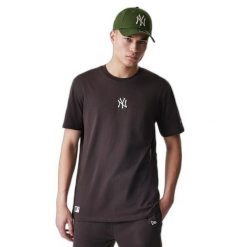 Koszulka New York Yankees MLB Midi LE. Brązowe koszulki sportowe męskie New Era, l, bez wzorów, z bawełny, bez kołnierzyka, bez ramiączek. Za 185.99 zł.