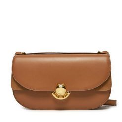 Torebka Furla. Brązowe listonoszki damskie Furla, bez wzorów, bez dodatków. Za 1,319.00 zł.