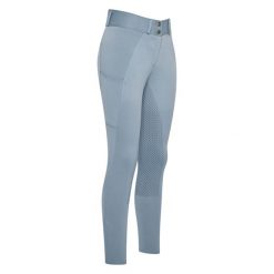 Damskie spodnie jeździeckie o pełnej przyczepności Imperial Riding Bliss. Niebieskie spodnie materiałowe damskie IMPERIAL RIDING, bez wzorów, z elastanu, z podwyższonym stanem. Za 449.80 zł.