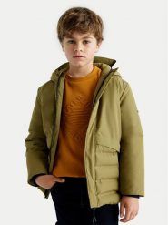Mayoral Parka 7459 Zielony Regular Fit. Zielone kurtki i płaszcze dla chłopców Mayoral, bez wzorów, z syntetyku, bez kaptura. Za 209.99 zł.