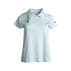 Damska koszulka techniczna polo ACAY W V3 SL komfort i elastyczność do noszenia. Białe koszulki sportowe damskie IZAS, m, bez wzorów, z materiału, bez kołnierzyka, bez ramiączek, na fitness i siłownię. Za 160.83 zł.