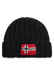 Napapijri Czapka Semiury 6 NP0A4GMH Czarny. Czarne rękawiczki dziecięce Napapijri, bez wzorów, z materiału. Za 179.99 zł.