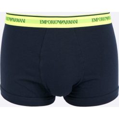 Emporio Armani - Bokserki (2-pack). Czarne bokserki męskie Emporio Armani, z bawełny. W wyprzedaży za 119.90 zł.