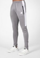 Benton Track Spodnie - Szary. Szare spodnie sportowe męskie GORILLA WEAR, s, bez wzorów, z poliesteru, na fitness i siłownię. Za 213.00 zł.