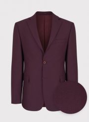 PAKO LORENTE – Bordowa marynarka garniturowa P22SF-3G-016-D-S. Czerwone marynarki męskie Pako Lorente, bez wzorów, boho. Za 549.99 zł.