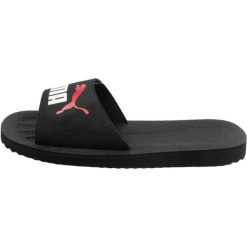 Plaskanie Puma Purecat, Dla obu płci. Czarne klapki damskie Puma, bez wzorów, z materiału. Za 215.00 zł.