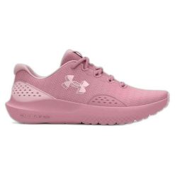 Buty do biegania damskie UA W Charged Surge 4 Under Armour 3027007. Czerwone obuwie sportowe damskie Under Armour, bez wzorów, do biegania. Za 269.99 zł.
