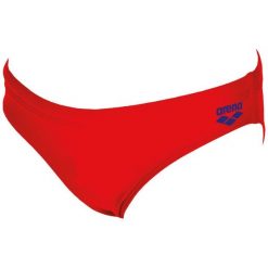 Kąpielówki slipy do pływania chłopięce na basen Arena Batman Brief. Czarne kąpielówki dla chłopców Arena, bez wzorów. Za 49.99 zł.